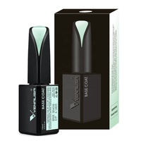 VENALISA 15ml Velvet Matte Topcoat Super shinny pas de nettoyage pas d'essuyage couche de base trempée longue durée imbiber le gel uv