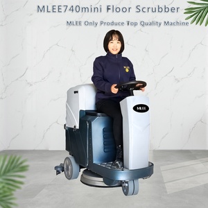 MLEE 740MINI Fahr vakuum boden Auto Scrub ber Factory Laminat Terrazzo Boden waschmaschinen