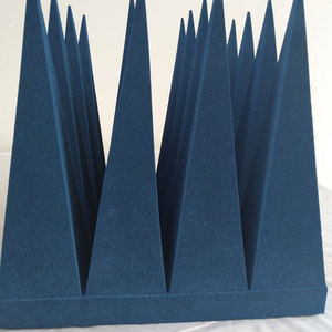 Absorvedor de Micro-ondas Piramidal EMCfactory PFA-700 com Colagem por Adesivo e Instalação com Velcro para Câmaras Anechoicas e Blindagem <span class=keywords><strong>RF</strong></span> - Product Image 3