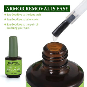 HONEY GIRL Vente en gros Marque privée 15ml Outils d'art des ongles Dissolvant magique de gel Facile à appliquer Dissolvant de gel UV - Product Image 2