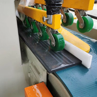 Machine automatique de profilage et de polissage des bords de pierre et de granit à six têtes, avec moteur, roulement et PLC - pour la fabrication de carreaux, sols en céramique et granit