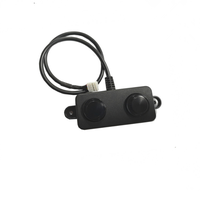 Sensor jarak ultrasonik PWM atau UART DC5V, sensor jarak tahan air ultrasonik, probe tahan air, modul ultrasonik