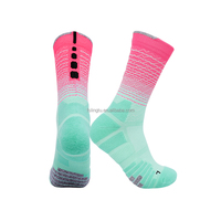 Nouvelles chaussettes de sport de compression personnalisées pour le basketball et le cyclisme, chaussettes de sport personnalisées pour hommes et femmes, basketball, football