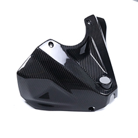 AKOSO 100% 3K Twill Glossy Dry Carbon Fiber Front Tank Airbox Cover pour Aprilia RS457 2023 2024 2025