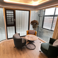 Capsule préfabriquée résidentielle espace commercial dirigeable pod hôtel luxe volfreda maison capsule petite maison