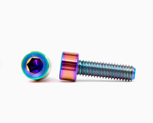 Tornillos y Pernos Ultraligeros y Duraderos de Aleación de Titanio M5 M6 M4 para Bicicleta, Resistentes al Óxido, para Bicicleta de Montaña - Product Image 1