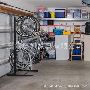Support de rangement pour vélos en acier au carbone, réglable, type sur pied, pour garage, pour vélos de route et de montagne - Product Image 2