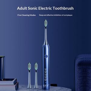 Liquidación de fábrica de cepillos de dientes eléctricos Source: Cepillo de dientes eléctrico sónico IPX7 impermeable, al por mayor, con cerdas suaves y recargable - Product Image 2