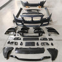 Kit de carrosserie complet de style MT, ajustement direct, pare-chocs avant et arrière, jupes latérales, calandre pour BMW Série 5 2011-2017 F10 F18