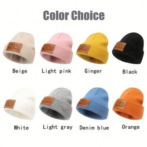 Gorros para niños, gorro de moda para bebé, gorro de invierno para exteriores, unisex, para niños pequeños, niñas y niños, primavera, otoño e invierno - Product Image 4