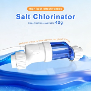 Générateur de chlore salin Stepon OEM ODM 40g/ jusqu'à 50000 gallons, Chlorinateur au sel à cellule électrolytique titane-platine de haute qualité - Product Image 1