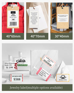 Portable 58mm <strong>Dot</strong> <strong>Matrix</strong> Printer for Small Business Home School &amp; Jewelry Store for Thermal Transfer Sticker &amp; Barcode Printing - Product Image 4