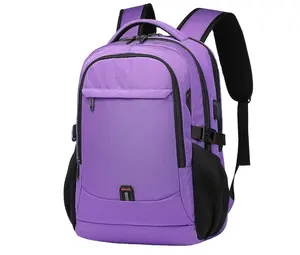 Masajeador de gran tamaño foto de carrera Mochila RFID cruda lindo mini teléfono carga café mochila bolsa para mujeres cremallera niñas con USB