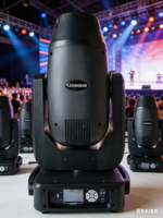 STSLITE LED400BSW 400W RGBWA Projecteur de scène à tête mobile avec contrôle DMX512, indice de protection IP33, pour mariages, fêtes et concerts