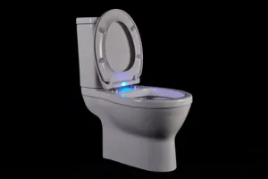 Universele Een Knop En Quick Release Ureum Led Toiletbril