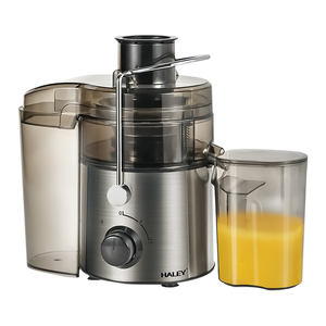 Extracteur de jus haute vitesse HALEY HY-2904 <span class=keywords><strong>1200W</strong></span>, large ouverture, 3 vitesses, <span class=keywords><strong>centrifugeuse</strong></span> en acier inoxydable avec gobelet à jus, pour usage domestique - Product Image 2