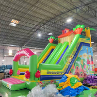 Toboggan aquatique gonflable, toboggan gonflable commercial