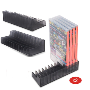 Game Card Box Storage <strong>Stand</strong> Holder <strong>CD</strong> Disk Holder for Nintendo Switch Lite Dish Rack <strong>Stand</strong> - Product Image 1