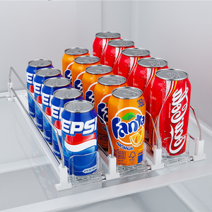 Hookei High-Quality Pusher Divider Auto Sliding Design for Supermarket <b>Shelf</b> <b>Drink</b> Holder Custom Service - Product Image 2