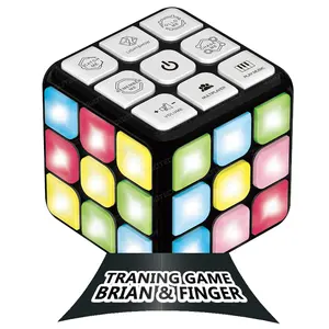 Горячая продажа развивающих игрушек 4-в-1 с электронной памятью и развивающая игра изменяемые цвета мигает Cube рождественские подарки
