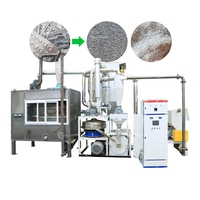 Machine de séparation de film d'aluminium de déchets de machines de recyclage de panneau composite en aluminium à taux élevé