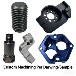 Bloc de connexion en alliage d'aluminium, composant usiné CNC sur mesure de haute précision pour système d'automatisation d'équipements électroniques - Product Image 2