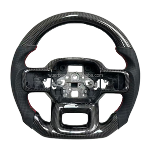 Volant en fibre de carbone personnalisé pour <span class=keywords><strong>Ford</strong></span> Ranger <span class=keywords><strong>Raptor</strong></span> F150 F350 2015 2016 2017 2018 2019 2020 <span class=keywords><strong>2021</strong></span> 2022 - Product Image 5