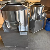 Machine à éplucher les pommes de terre automatique en acier inoxydable, très vendue, avec système de rinçage automatique, capacité de 20 kg pour les restaurants