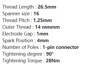 หัวเทียนทองคำขาวสำหรับ Toyota Hyundai VOLVO KIA DODGE NISSAN LEXUS SUZUKI RAM เปอโยต์อินฟินิตี้ - Product Image 6