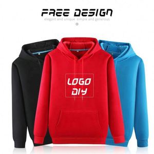 Sudaderas con Capucha Casuales para Hombre, de Algodón Suave con Forro Polar, Diseño Sólido, Otoño, Suministro ODM - Product Image 2