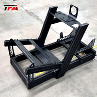 Cockpit de simulation de course robuste en aluminium, simulateur de course à mouvement, kit de vibration, simulateur de vol Moza, conduite confortable