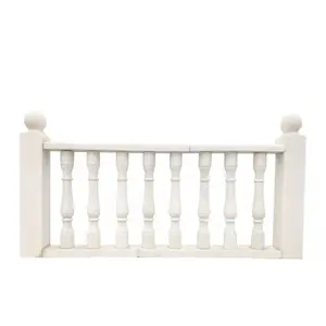 Reasonable Price Promotional White Marble Stone Baluster Railing for Indoor and Outdoor Decoration