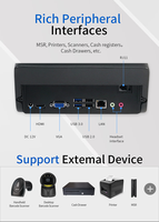 Terminal Punto de Venta con Pantalla Táctil Winson, Caja Registradora Todo en Uno, Sistemas POS, Software POS para Restaurante