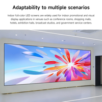Écran LED P2 couleur pleine, panneau d'affichage intérieur incurvé, prise en charge vidéo HD, pour scène, exposition, location portable, source directe usine