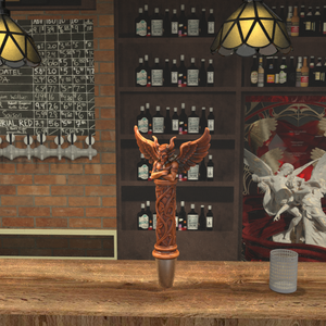 Grifo de Cerveza de Resina con Diseño de Gárgola Alada en 3D, Personalizado para Cervecerías con Temática de Fantasía, Fabricación al por Mayor - Product Image 5