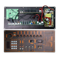 2 kanal alıcı amplifikatör ev Stereo güç amplifikatörü sınıf D ses profesyonel güç amplifikatörü güç amplifikatörü kurulu