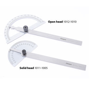 Dasqua 0-180 derece melek cetvel endüstriyel çok amaçlı ayarlanabilir yarım ay iletki cetvel - Product Image 6