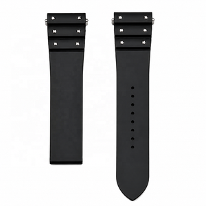 Bracelet en caoutchouc Santss doux et confortable, bracelet de luxe de haute qualité, bracelet à libération rapide de première classe - Product Image 4