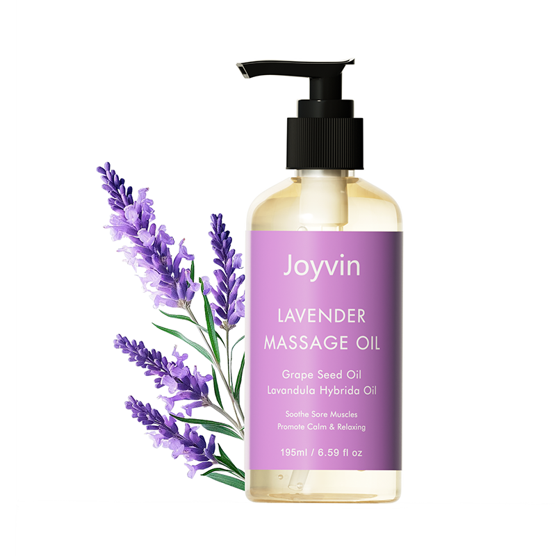 JOYVIN Lavender Massage Oil Fresh Scent