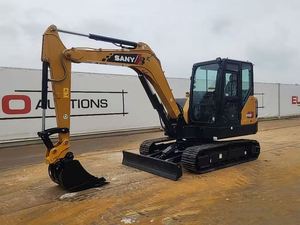 Original SANY SY55U Mini Excavators for Mining Industry 5Tons SY55U Strong Power Good Condition Motor Engine - Product Image 2