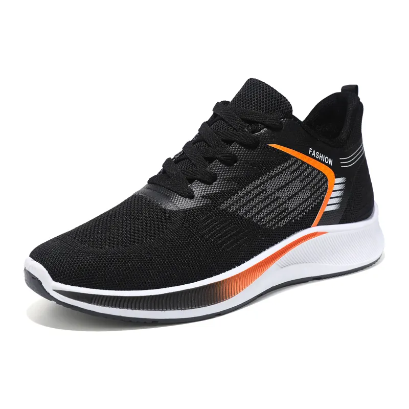 online wholesale shop white flying knit custom walking stylecasual sneakers running for men sports shoes