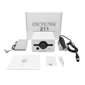 65W forte Max 211 trapano per unghie nero micromotore dentale 102L manipolo 35000 elettrico acrilico fresa per unghie macchina per Manicure - Product Image 1