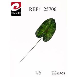 Foglie artificiali MNJ Simulation Leaf, confezione da 12 pezzi, foglie decorative per decorazioni domestiche e giardini. - Product Image 3