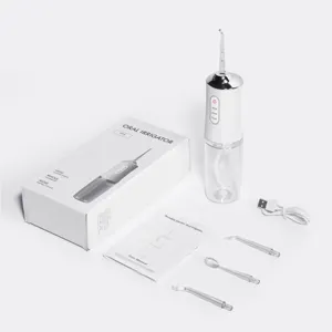 Dental Toothbrush Cordless Portable USB Charge Electric Mini Small Water Flosser