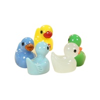 Bébés canards colorés phosphorescents, accessoires de bijoux DIY, technique d'huile coulante, ornements micro-paysagers, animaux miniatures