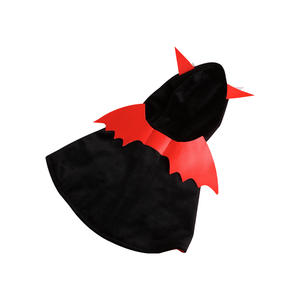Nettes Polyester <span class=keywords><strong>Halloween</strong></span> Katzen fledermaus Kostüm für Hunde Winternacht partys Grenz überschreitende Explosionen Drucken Haustier bekleidung Zubehör - Product Image 6