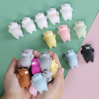 Jouets anti-stress créatifs en forme d'animaux mignons et adorables pour le massage et le rire, mini-ballons de dessin animé transfrontaliers