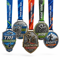 Médaille personnalisée OEM ODM pour course de trail, course de montagne, ultra course 50K, défi forestier, en alliage de zinc émaillé, fournisseur en gros