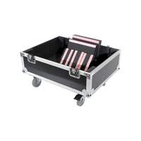 Flight case universel pour enceintes Line Array pour deux enceintes avec roulettes