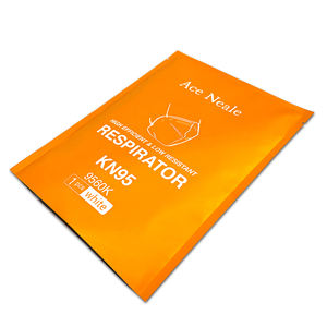 Paquete personalizado de alta calidad Máscara de respirador Embalaje 3 Sello lateral Bolsa de máscara de ojos - Product Image 5